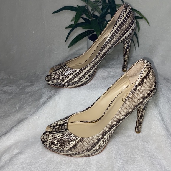 Coach Selma Python Pumps - Picture 4 of 12